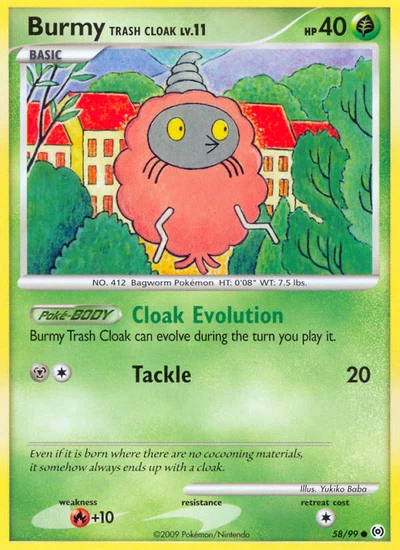 Burmy Trash Cloak – Arceus nr 058/099 (Standard)