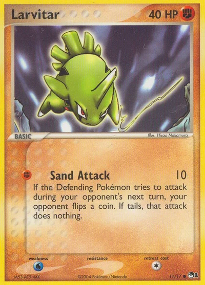 Larvitar – POP Series 1 nr 011/017 (Standard)