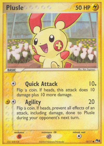 Plusle – POP Series 1 nr 013/017 (Standard)