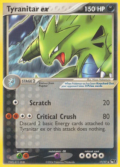 Tyranitar ex – POP Series 1 nr 017/017 (Standard)