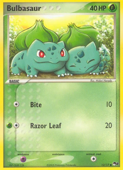 Bulbasaur – POP Series 2 nr 012/017 (Standard)
