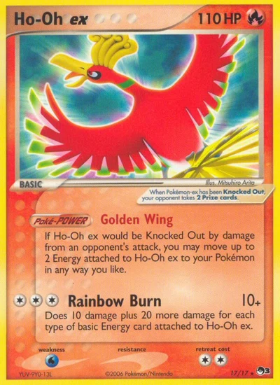 Ho-Oh ex – POP Series 3 nr 017/017 (Standard)