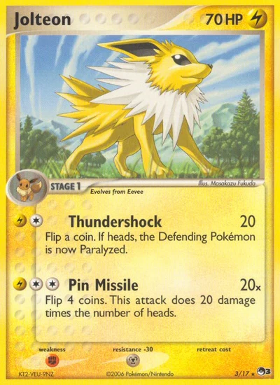 Jolteon – POP Series 3 nr 003/017 (Standard)
