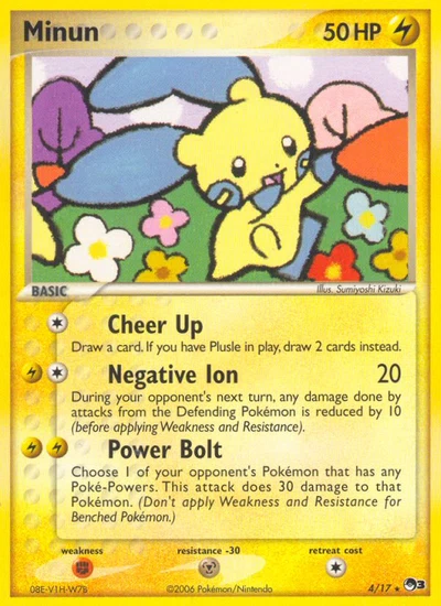Minun – POP Series 3 nr 004/017 (Standard)