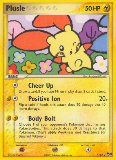 Plusle – POP Series 3 nr 005/017 (Standard)