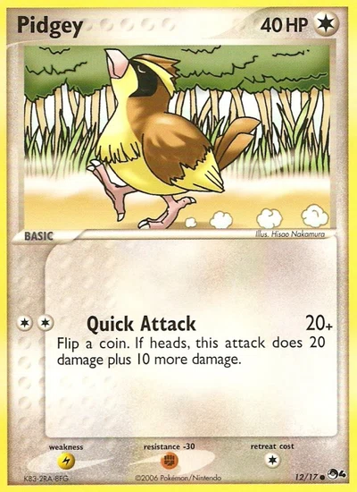 Pidgey – POP Series 4 nr 012/017 (Standard)