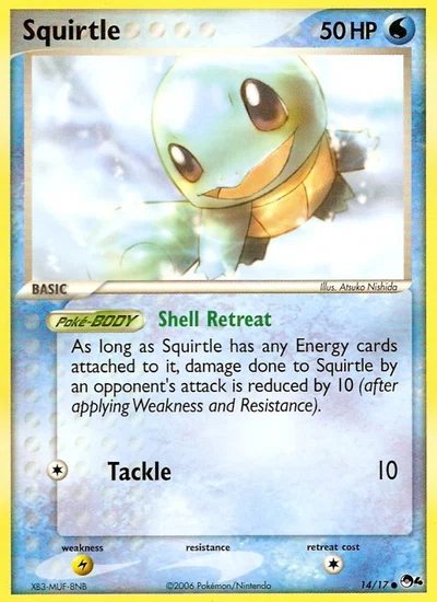 Squirtle – POP Series 4 nr 014/017 (Standard)