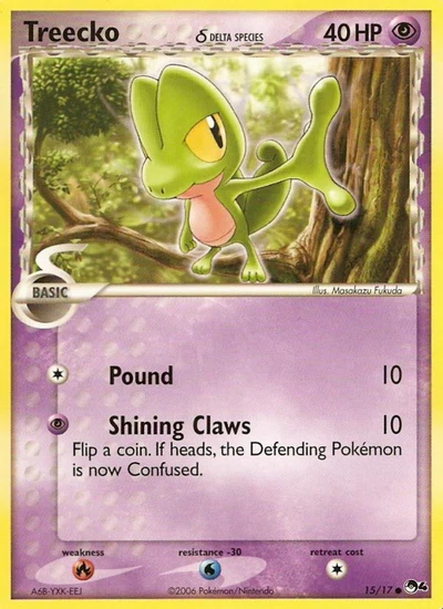 Treecko δ – POP Series 4 nr 015/017 (Standard)