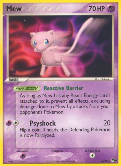 Mew – POP Series 4 nr 004/017 (Standard)