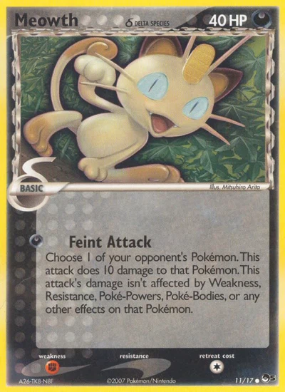 Meowth δ – POP Series 5 nr 011/017 (Standard)