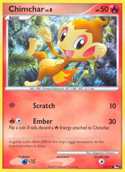 Chimchar – POP Series 6 nr 014/017 (Standard)