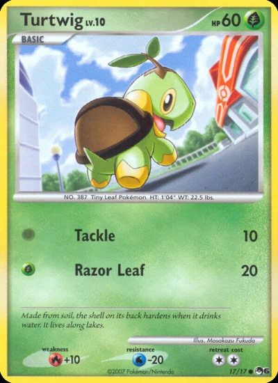 Turtwig – POP Series 6 nr 017/017 (Standard)