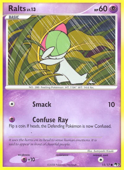 Ralts – POP Series 7 nr 015/017 (Standard)
