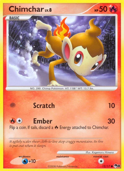 Chimchar – POP Series 8 nr 012/017 (Standard)