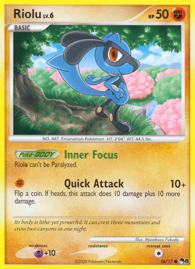 Riolu – POP Series 8 nr 016/017 (Standard)