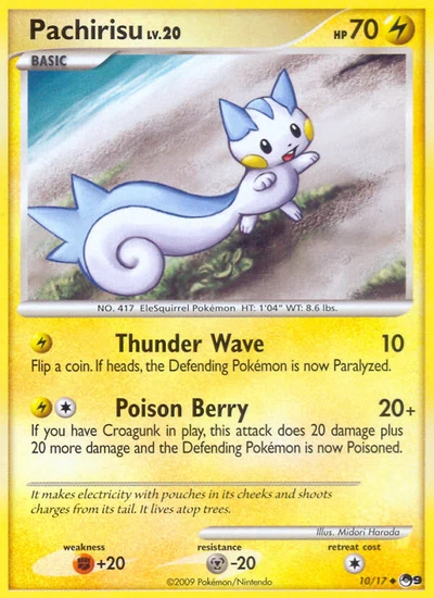 Pachirisu – POP Series 9 nr 010/017 (Standard)