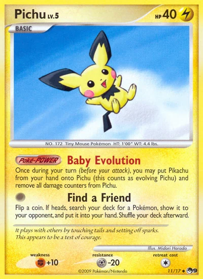Pichu – POP Series 9 nr 011/017 (Standard)