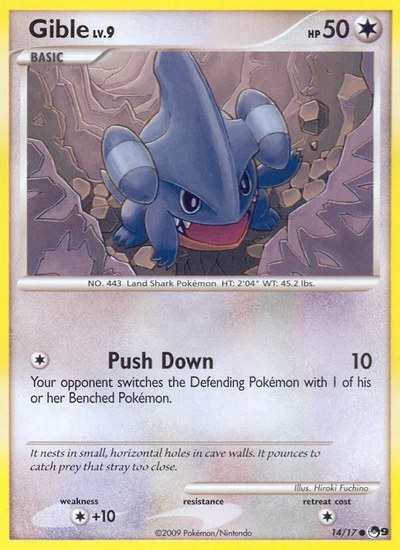 Gible – POP Series 9 nr 014/017 (Standard)
