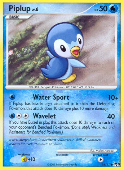 Piplup – POP Series 9 nr 016/017 (Standard)