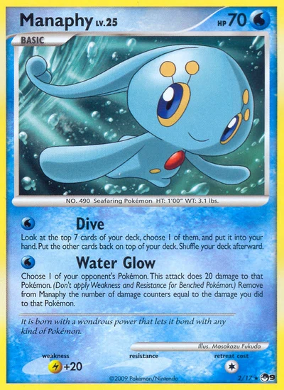 Manaphy – POP Series 9 nr 002/017 (Standard)