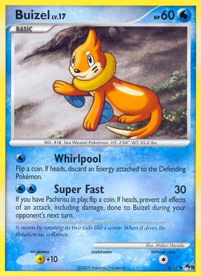 Buizel – POP Series 9 nr 006/017 (Standard)