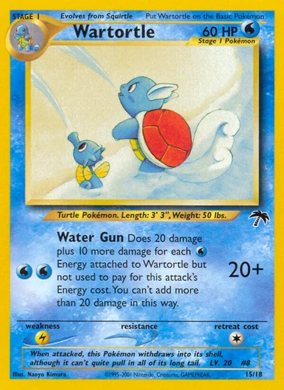 Wartortle – Southern Islands nr 015/018 (Standard)