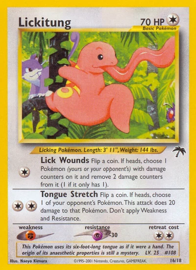 Lickitung – Southern Islands nr 016/018 (Standard)