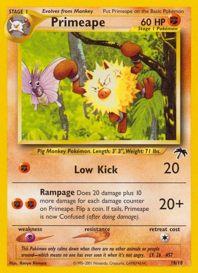 Primeape – Southern Islands nr 018/018 (Standard)
