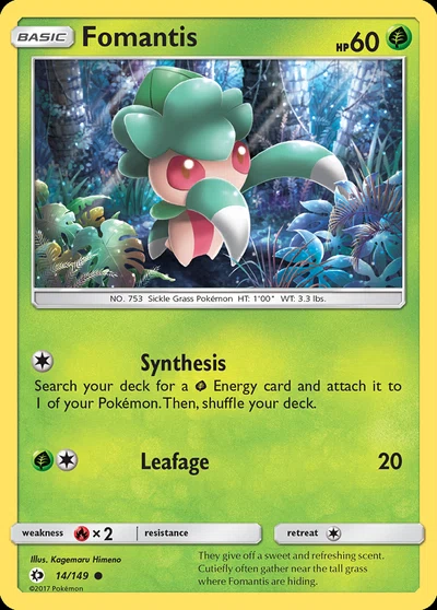 Fomantis – Sun & Moon nr 014/149 (Standard)