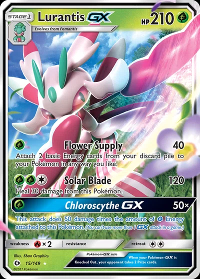 Lurantis-GX – Sun & Moon nr 015/149 (Standard)
