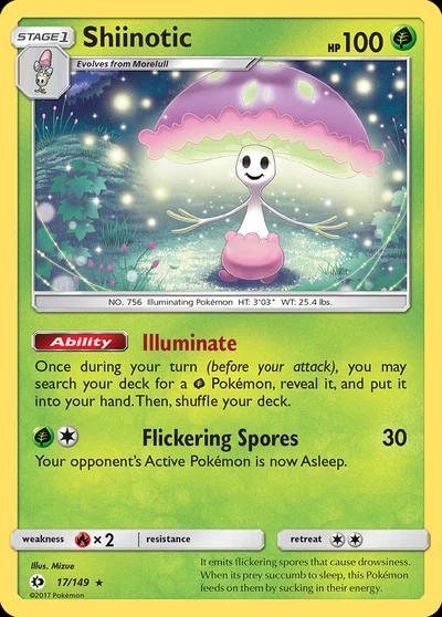 Shiinotic – Sun & Moon nr 017/149 (Standard)
