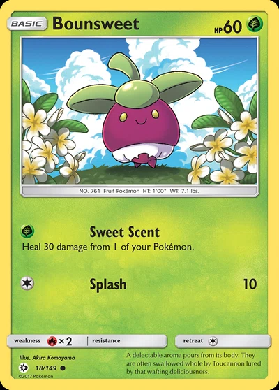 Bounsweet – Sun & Moon nr 018/149 (Standard)