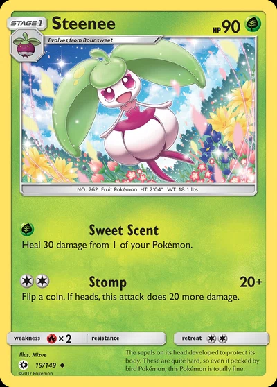 Steenee – Sun & Moon nr 019/149 (Standard)