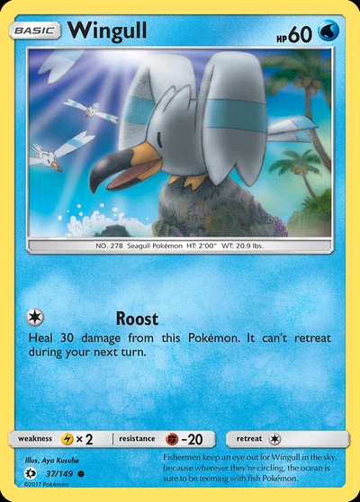 Wingull – Sun & Moon nr 037/149 (Standard)