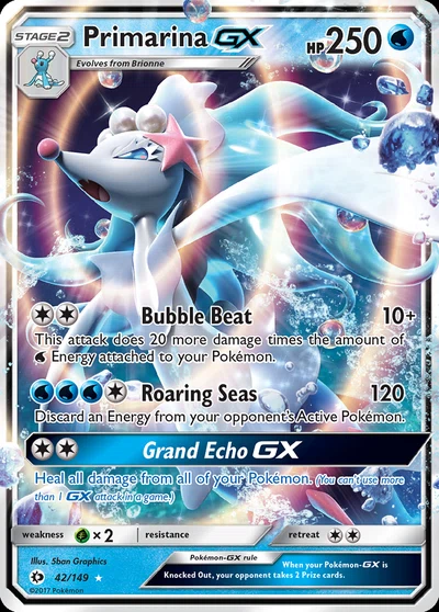 Primarina-GX – Sun & Moon nr 042/149 (Standard)
