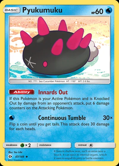 Pyukumuku – Sun & Moon nr 047/149 (Standard)