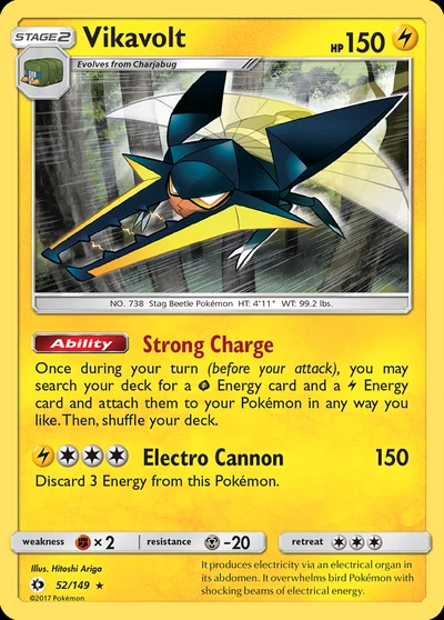 Vikavolt – Sun & Moon nr 052/149 (Standard)