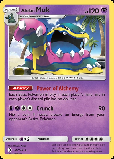 Alolan Muk – Sun & Moon nr 058/149 (Standard)