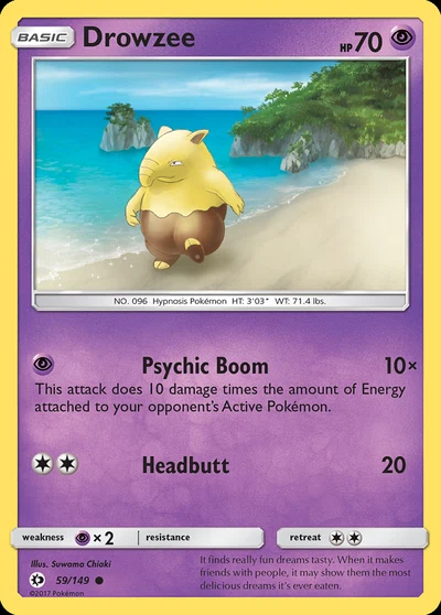 Drowzee – Sun & Moon nr 059/149 (Standard)