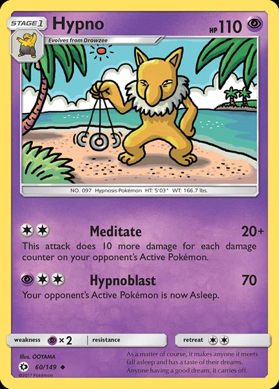 Hypno – Sun & Moon nr 060/149 (Standard)