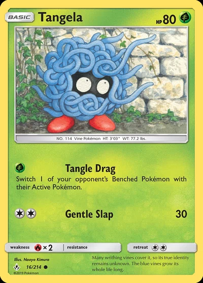 Tangela – Unbroken Bonds nr 016/214 (Standard)