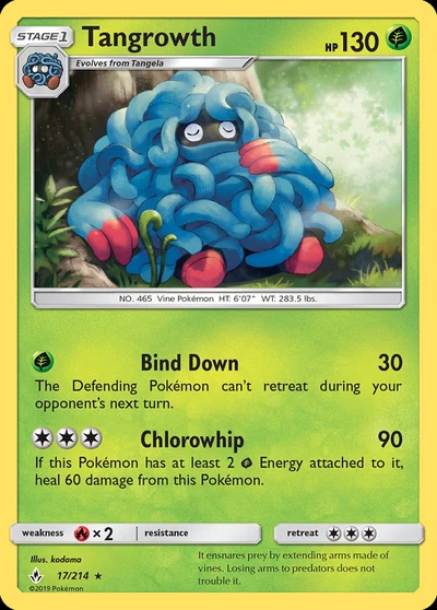 Tangrowth – Unbroken Bonds nr 017/214 (Standard)