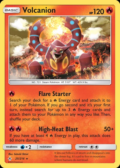 Volcanion – Unbroken Bonds nr 025/214 (Standard)