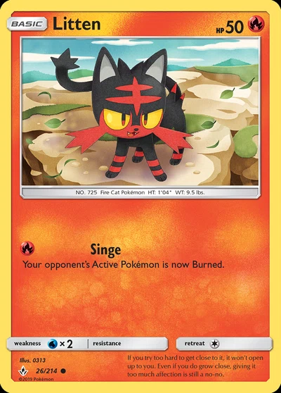 Litten – Unbroken Bonds nr 026/214 (Standard)