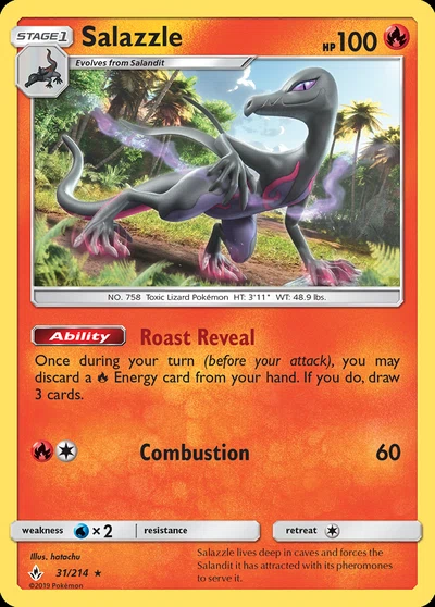 Salazzle – Unbroken Bonds nr 031/214 (Standard)