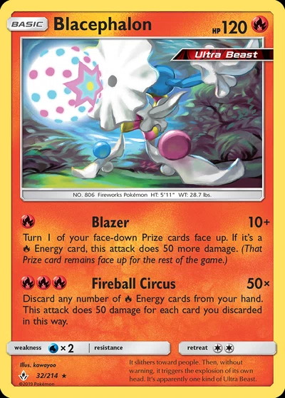 Blacephalon – Unbroken Bonds nr 032/214 (Standard)