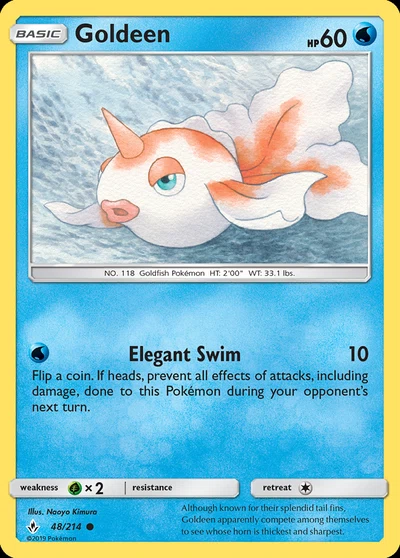 Goldeen – Unbroken Bonds nr 048/214 (Standard)
