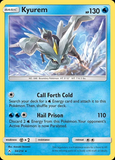 Kyurem – Unbroken Bonds nr 050/214 (Standard)