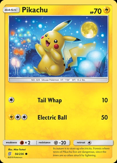 Pikachu – Unified Minds nr 056/236 (Standard)