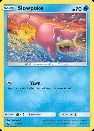 Slowpoke – Hidden Fates nr 012/068 (Standard)